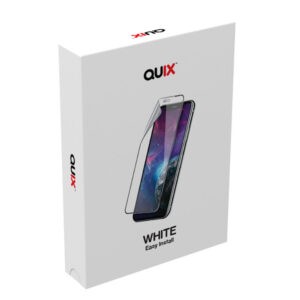 quix white easy install film