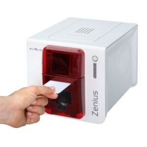 evolis zenius pvc card printer