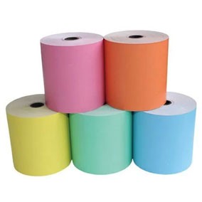 coloured customized thermal paper rolls manufacturing